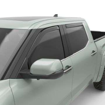 Picture of EGR 2022+ Toyota Tundra In-Channel Window Visors Front-Rear Set Dark Smoke