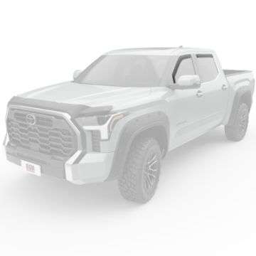 Picture of EGR 2022+ Toyota Tundra In-Channel Window Visors Front-Rear Set Matte Black