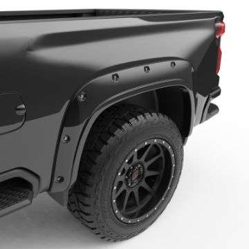 Picture of EGR 20-23 Chevrolet Silverado 2500Hd-3500Hd Traditional Bolt-On Look Fender Flares Black Set Of 4