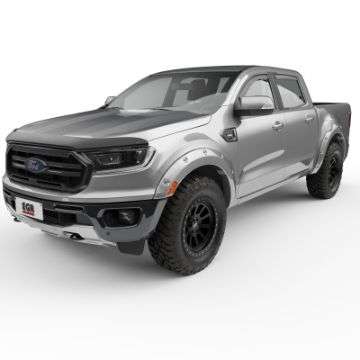 Picture of EGR 19-22 Ford Ranger Painted To Code Ingot Traditional Bolt-On Look Fender Flares Silver Set Of 4