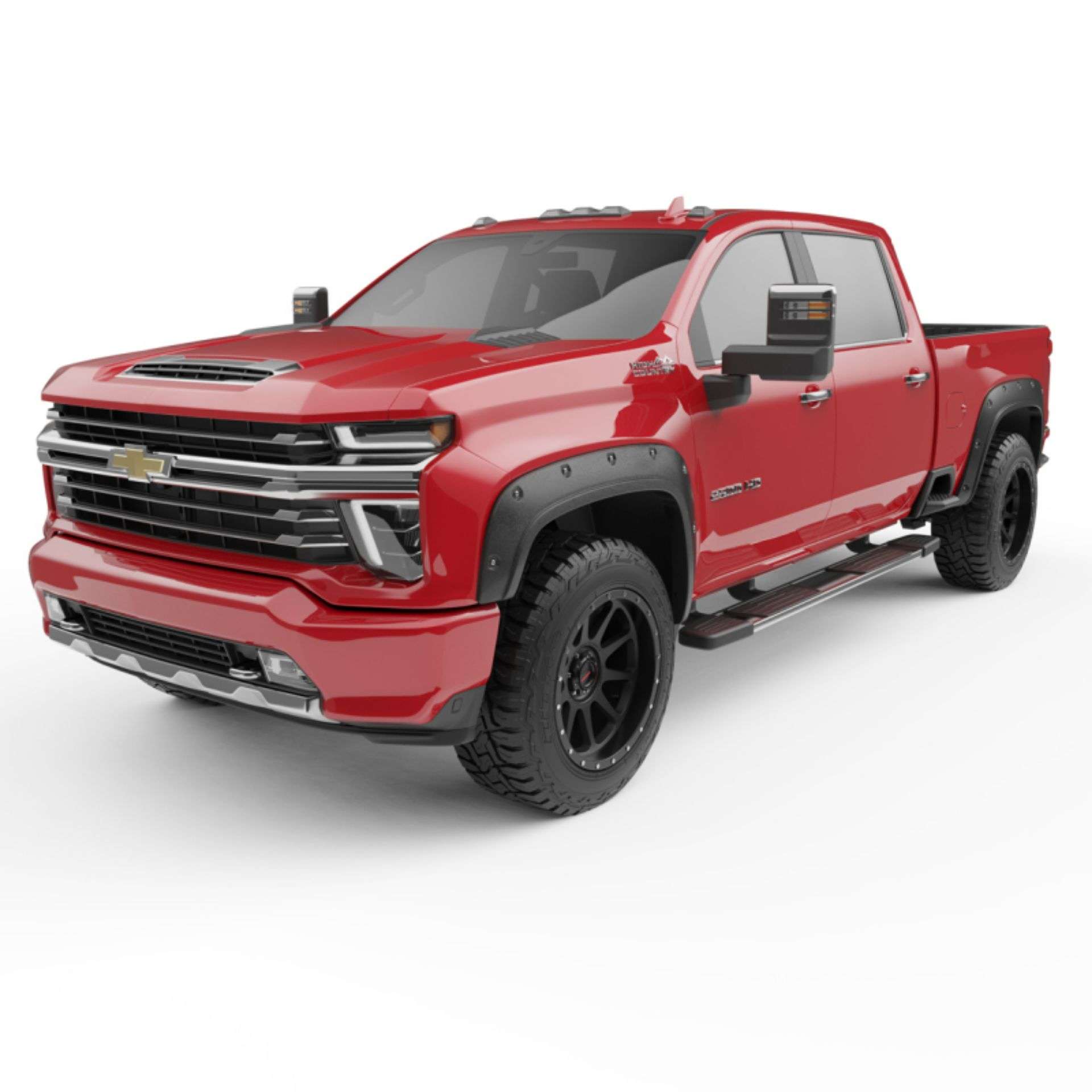 Picture of EGR 20-22 Chevrolet Silverado 2500Hd-3500Hd Baseline Bolt Style Fender Flares Set Of 4