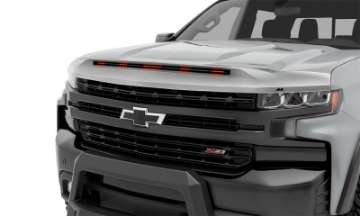 Picture of AVS 19-23 Chev Silverado 1500 Excl 22-23 ZR2-TB Aeroskin LightShield Pro ColorMtch - Slvr Ice Met