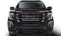 Picture of AVS 20-23 GMC Sierra 1500 Aeroskin LightShield Pro Color-Match Hood Protector - Onyx Blk