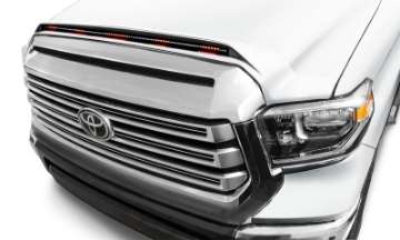 Picture of AVS 19-21 Toyota Tundra Aeroskin LightShield Pro Color-Match Hood Protector - Super Wht