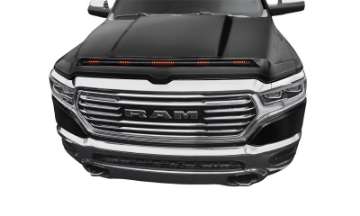 Picture of AVS 20-23 RAM 1500 Excl- Rebel-TRX Aeroskin LightShield Pro Color-Match - Diamond Blk Crys- Pearl