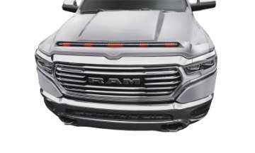 Picture of AVS 20-23 RAM 1500 Excl- Rebel-TRX Aeroskin LightShield Pro Color-Match - Billet Silver Metal