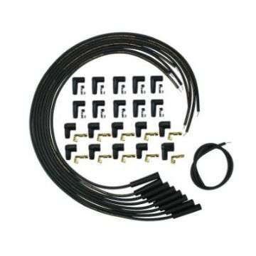 Picture of Moroso Universal Mag Tuned Ignition Straight Wire Set - Black