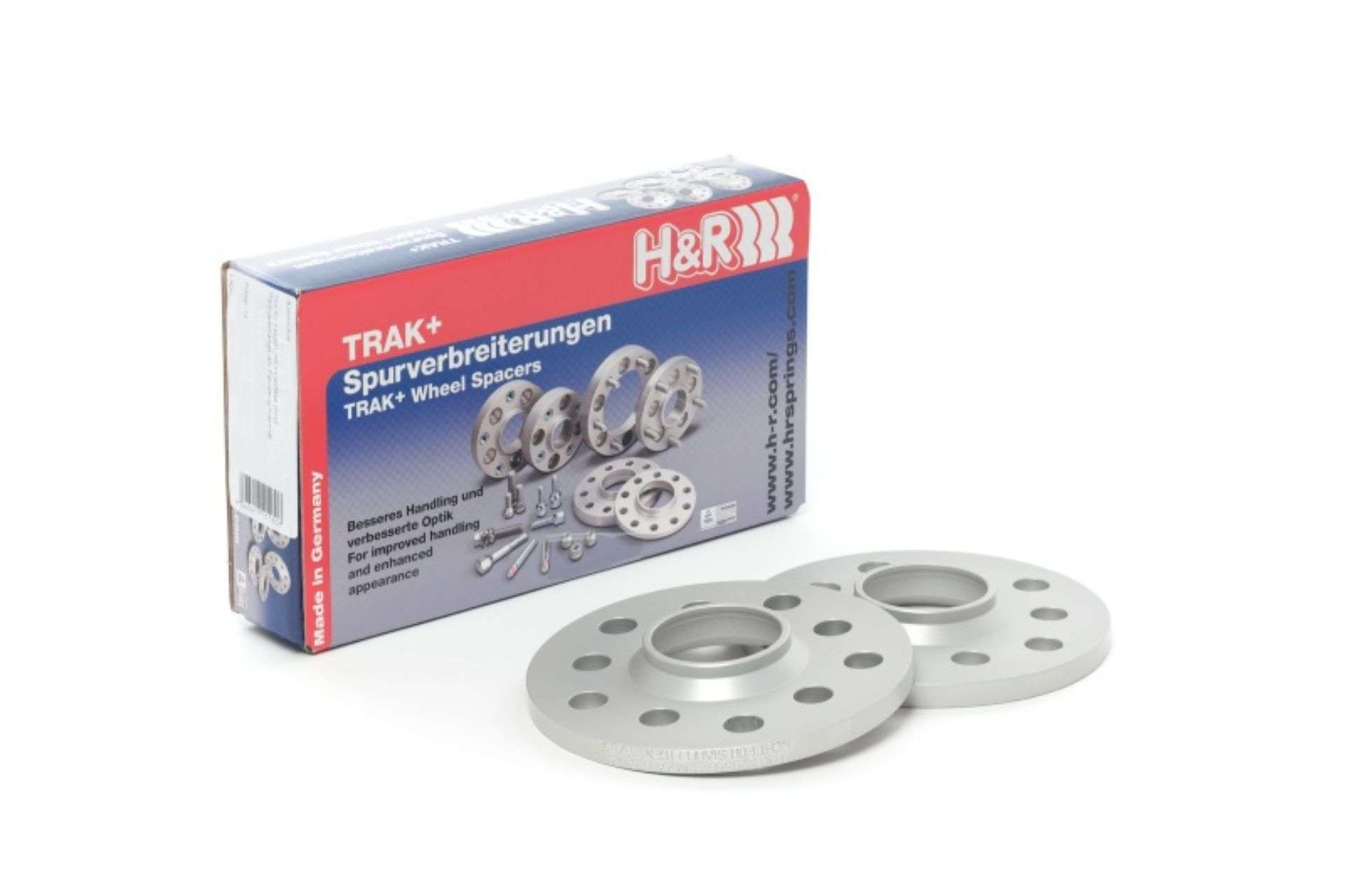 Picture of H&R Trak+ 10mm DR Spacer Bolt Pattern 5-130 CB 84mm Bolt Thread 14x1-5