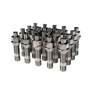 Picture of Wheel Mate Titanium Wheel Stud Conversion Raw Ti - M14x1-25 to M14x1-5 - 74mm - 60deg Lug Nut