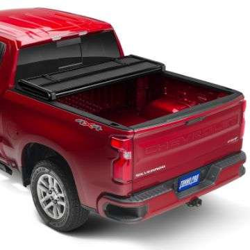 Picture of Tonno Pro 20-23 GM-Chevy Sierra - Silverado HD Series 8ft- 2in- Bed Hard Fold Tonneau Cover