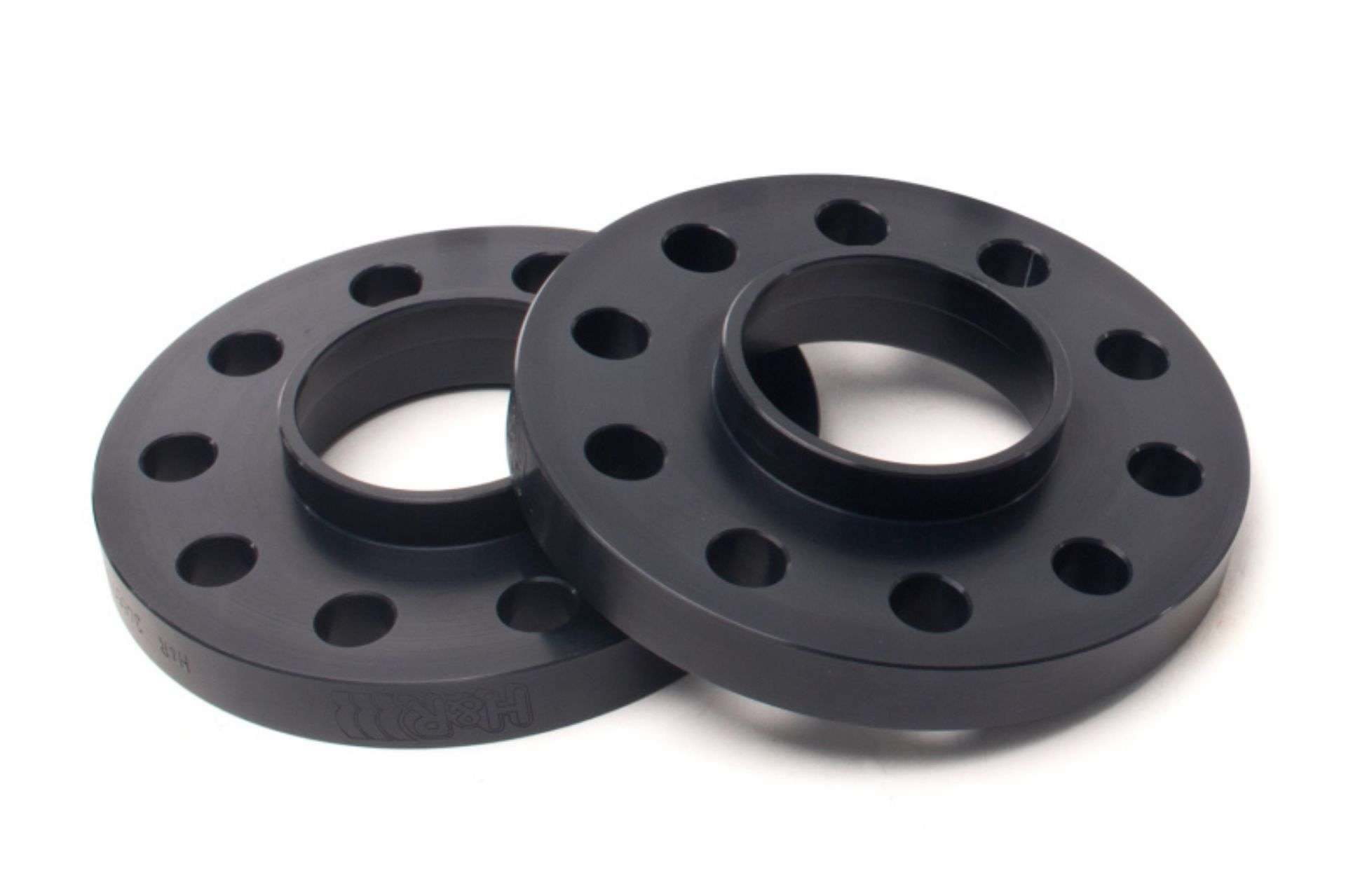 Picture of H&R Trak+ 8mm DR Wheel Spacers Bolt 5-112 Center Bore 57-1 Bolt Thread 14x1-5 - Black Front Axle