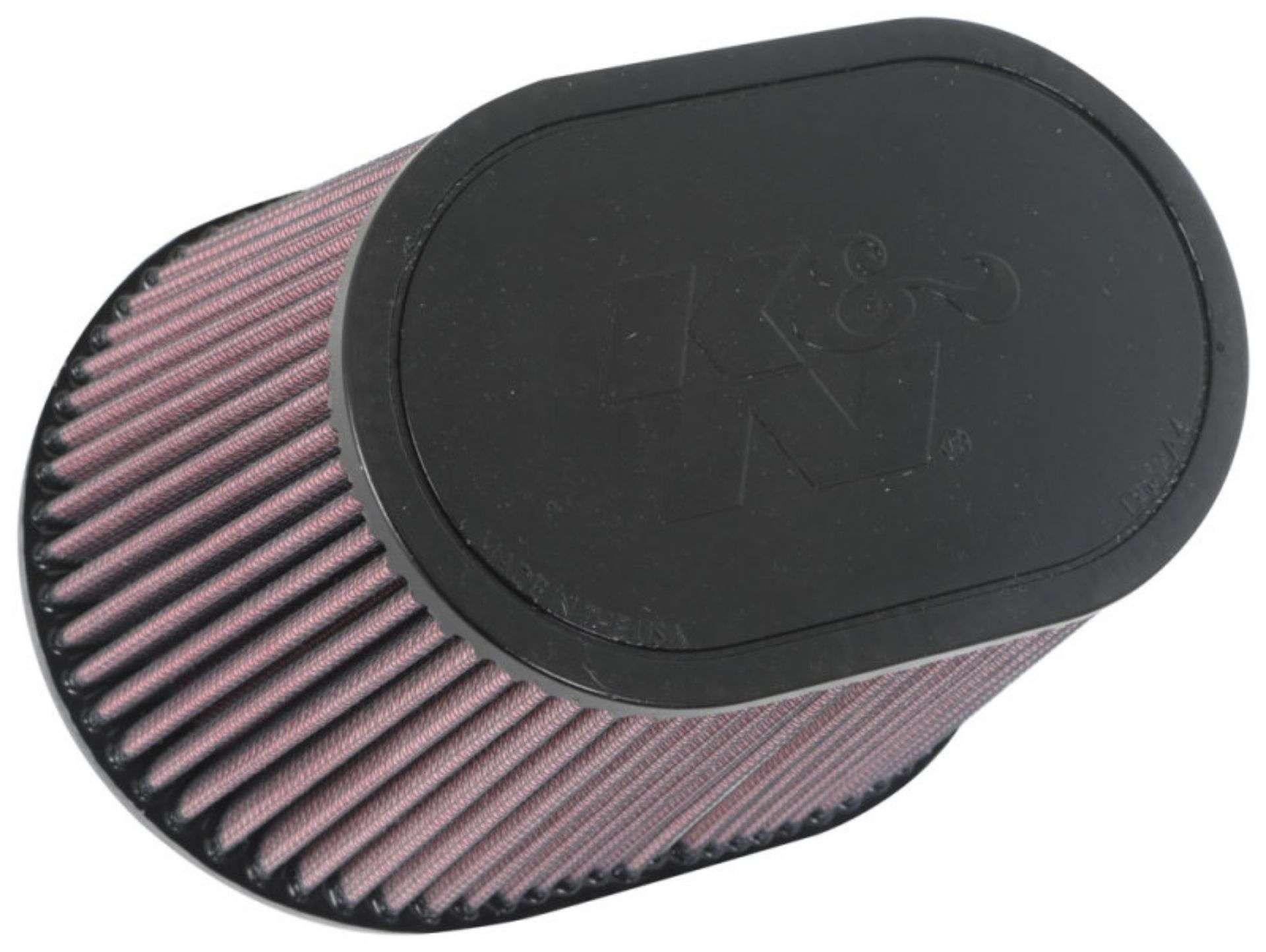 Picture of K&N Universal Rubber Filter 6-25in x 4in Oval FLG - 7-375in x 5-5in Base - 6-25in x 4in Top - 5in H