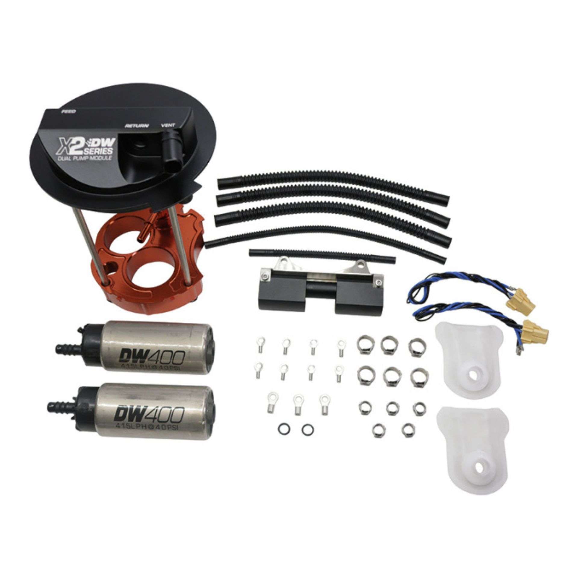 Picture of DeatschWerks 16-19 Cadillac CTS-V - 16-22 Camaro SS X2 Series Fuel Pump Module With Dual DW400 Pumps