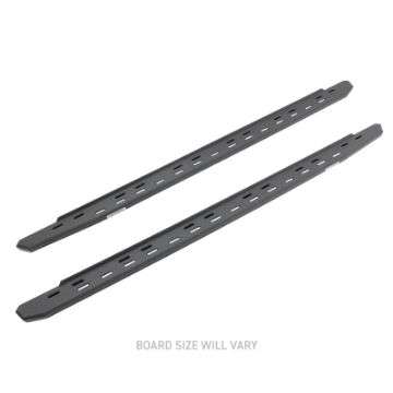 Picture of Go Rhino RB30 Slim Line Running Boards 48in- - Bedliner Coating Boards ONLY-Req- Mounting Brackets