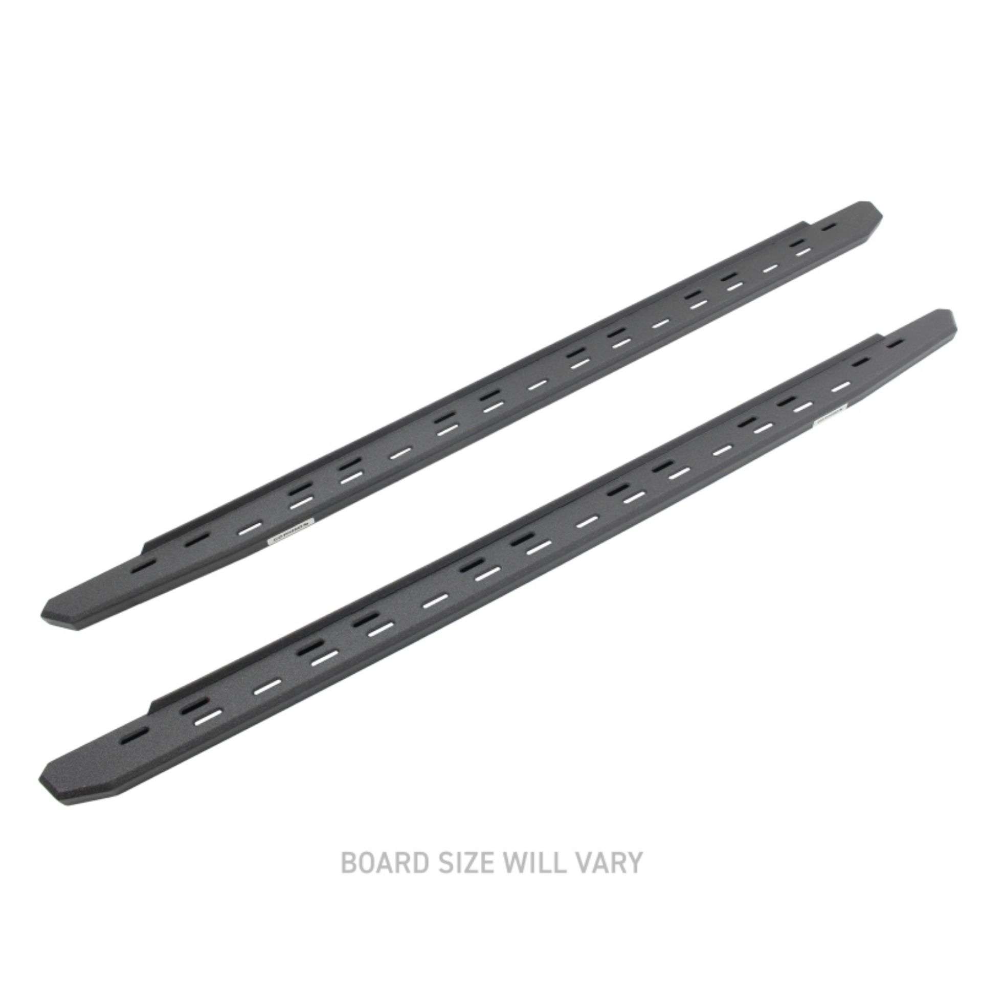 Picture of Go Rhino RB30 Slim Line Running Boards 80in- - Bedliner Coating Boards ONLY-Req- Mounting Brackets