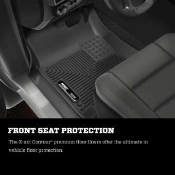 Picture of Husky Liners 2022 Mitsubishi Outlander X-Act Contour Black Floor Liner 2nd Seat