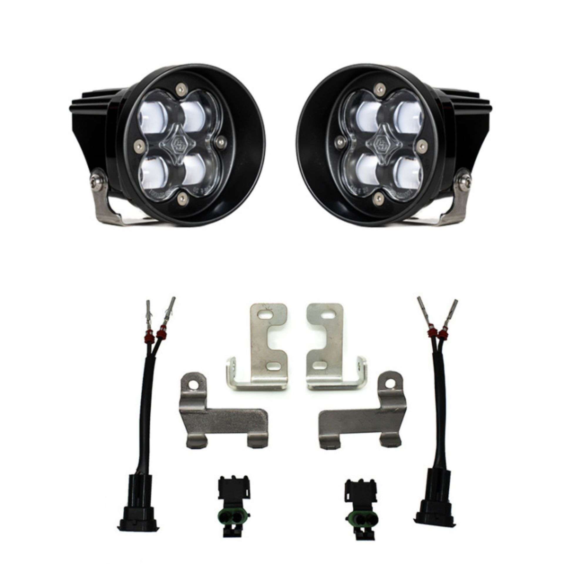 Picture of Baja Designs 2016+ Toyota RAV4 Squadron Fog Light Pocket Kit - Clear