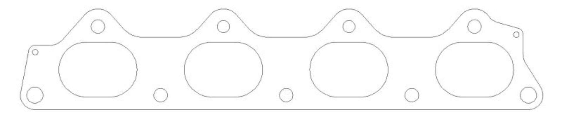 Picture of Cometic Mitsubishi 4G63T-4G64 89-99 Exhaust -030 in MLS Exhaust Gasket 2-287 in x 1-615 in Port