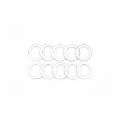 Picture of DeatschWerks -6 AN Aluminum Crush Washer Pack of 10