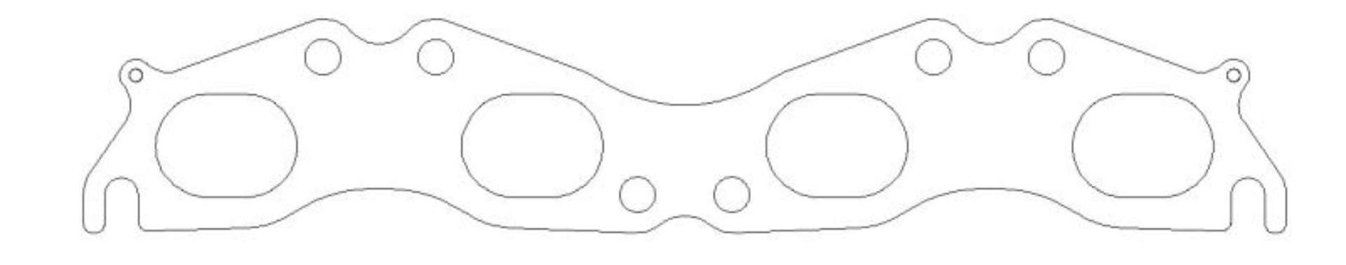 Picture of Cometic Nissan SR20DE-T 91-02 Exhaust -030 inch MLS Head Gasket 2-050 inch X 1-580 inch Port