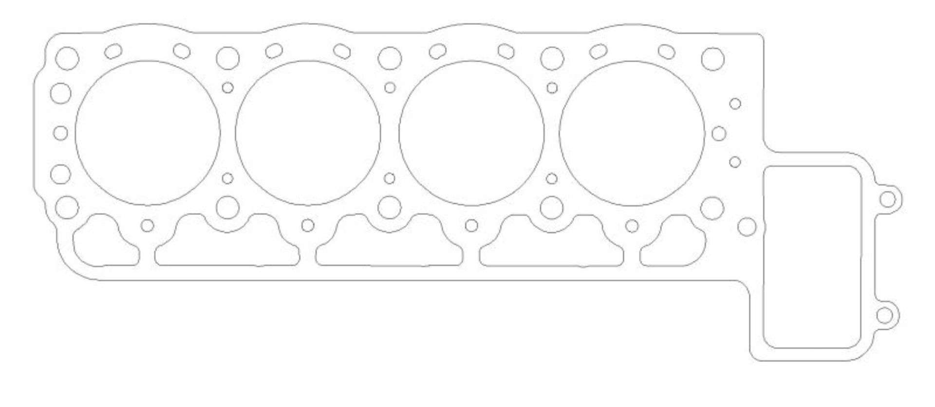 Picture of Cometic Toyota 2TG 87mm Bore -043in CFM-20 Head Gasket