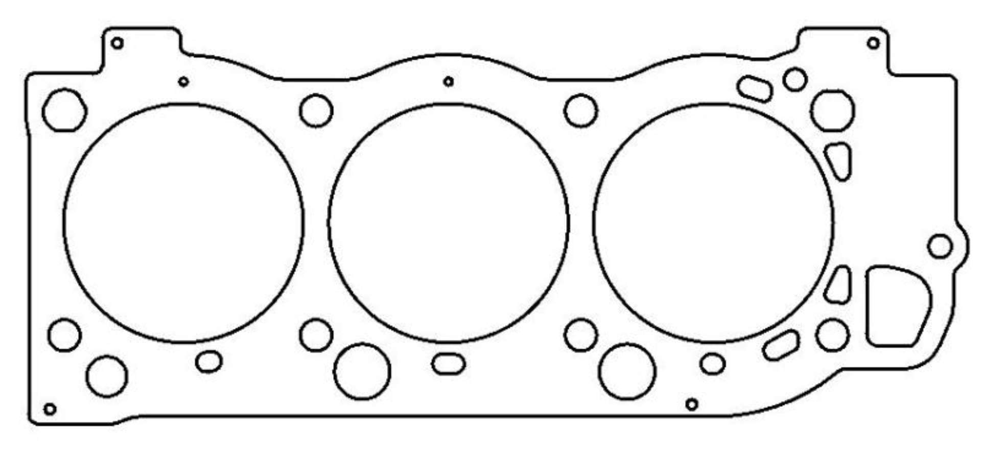 Picture of Cometic Toyota Tacoma - Landcruiser 98mm 5VZ-FE -051 inch MLS Head Gasket Right Side