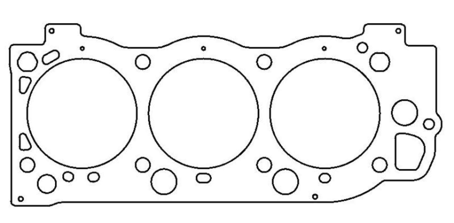 Picture of Cometic Toyota Tacoma - Landcruiser 98mm 5VZ-FE -051 inch MLS Head Gasket Left Side