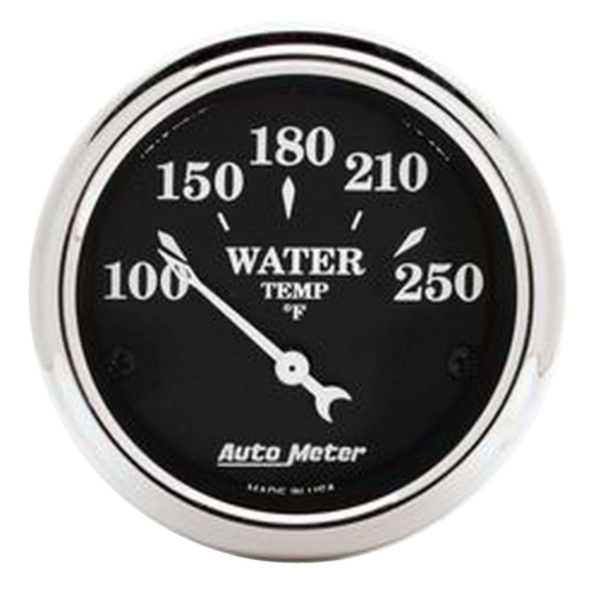 Picture of Autometer 2 1-16in 250 Degree F Old Tyme Electric Water Temp Gauge