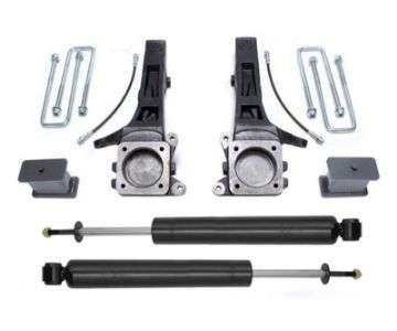 Picture of MaxTrac 05-18 Toyota Tacoma 2WD 6 Lug 4in-2in MaxPro Spindle Lift Kit w-MaxTrac Shocks