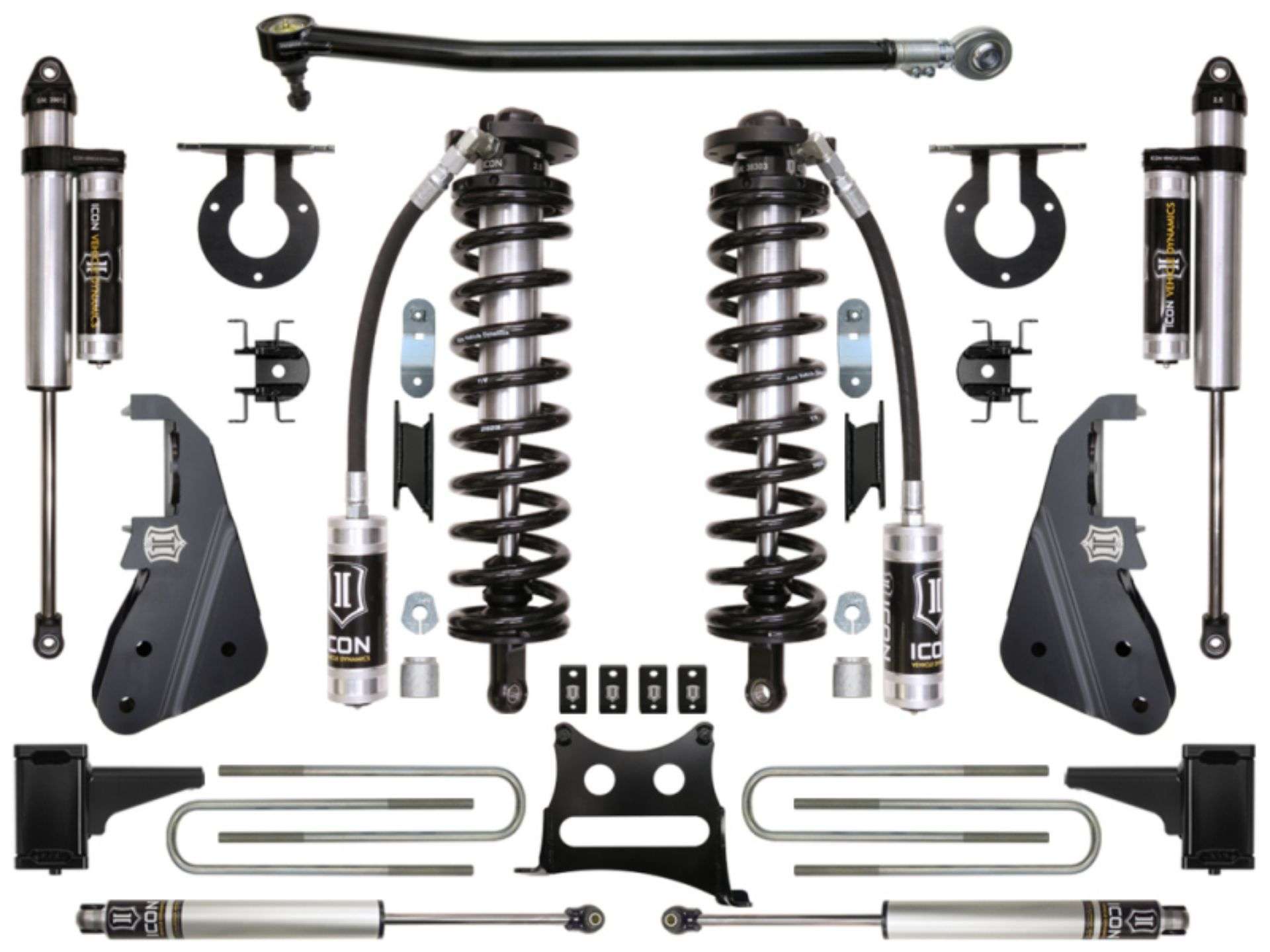 Picture of ICON 2017+ Ford F-250-F-350 4-5-5in Stage 3 Coilover Conversion System