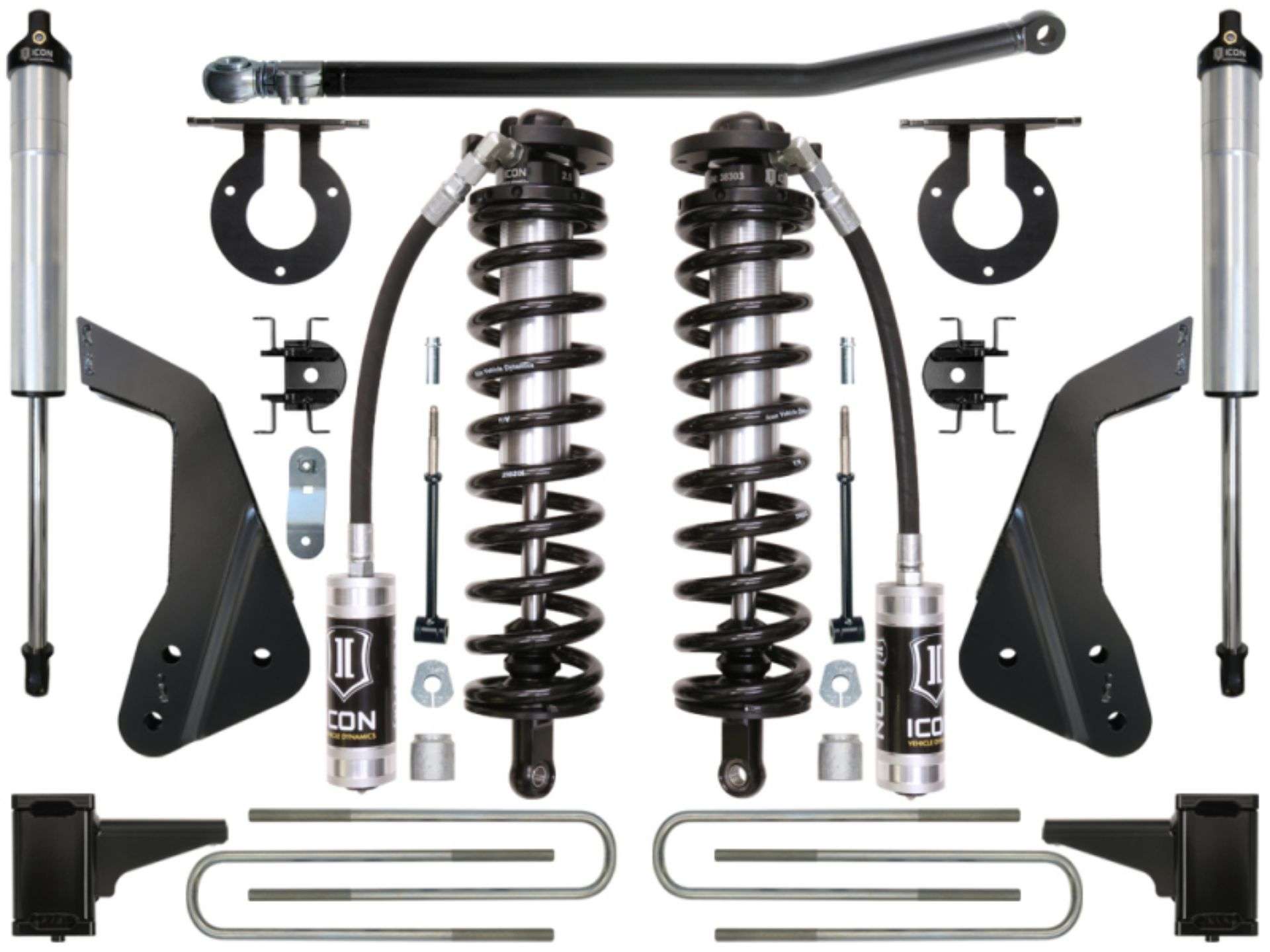 Picture of ICON 05-07 Ford F-250-F-350 4-5-5in Stage 2 Coilover Conversion System