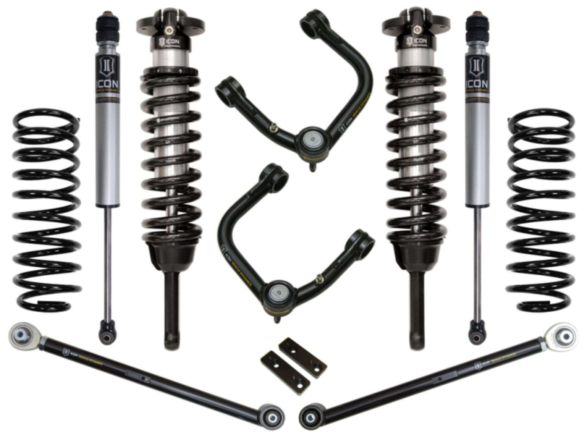 Picture of ICON 03-09 Toyota 4Runner-FJ 0-3-5in Stage 3 Suspension System w-Tubular Uca