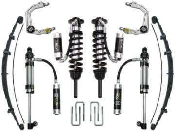 Picture of ICON 05-15 Toyota Tacoma 0-3-5in-16-17 Toyota Tacoma 0-2-75in Stg 10 Suspension System w-Billet Uca