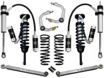 Picture of ICON 2010+ Toyota FJ-4Runner 0-3-5in Stage 5 Suspension System w-Billet Uca