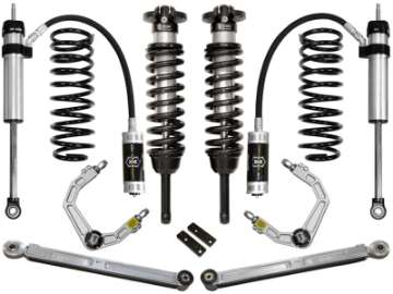 Picture of ICON 2010+ Toyota FJ-4Runner 0-3-5in Stage 4 Suspension System w-Billet Uca