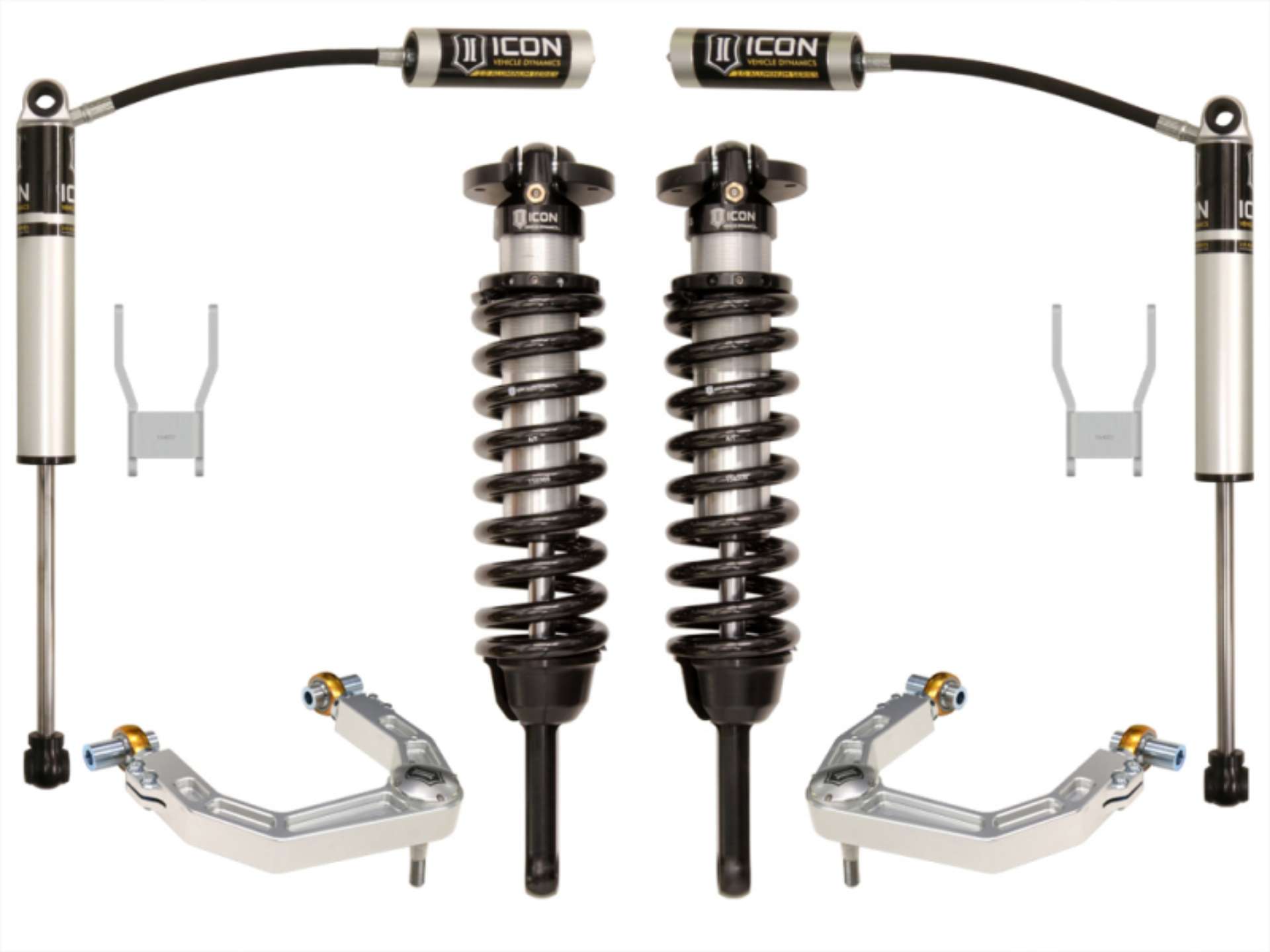 Picture of ICON 12-15 Toyota Hilux 0-3in Stage 3 Suspension System w-Billet Uca