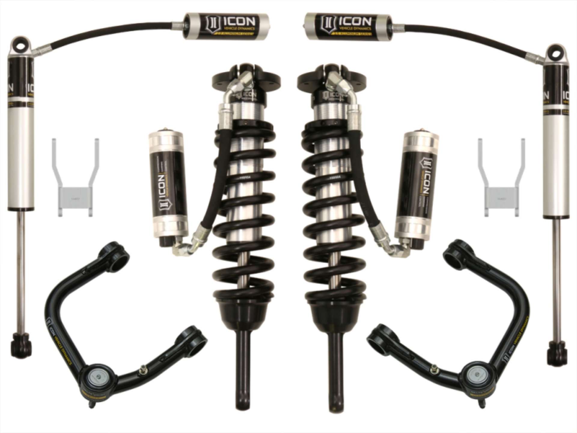 Picture of ICON 12-15 Toyota Hilux 0-3in Stage 5 Suspension System w-Tubular Uca