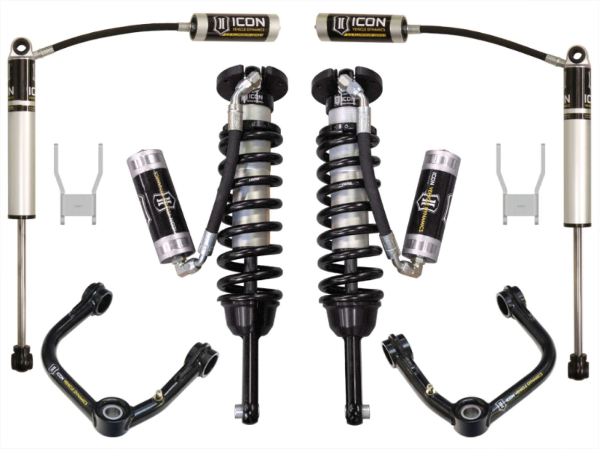 Picture of ICON 12-15 Toyota Hilux 0-3in Stage 4 Suspension System w-Tubular Uca