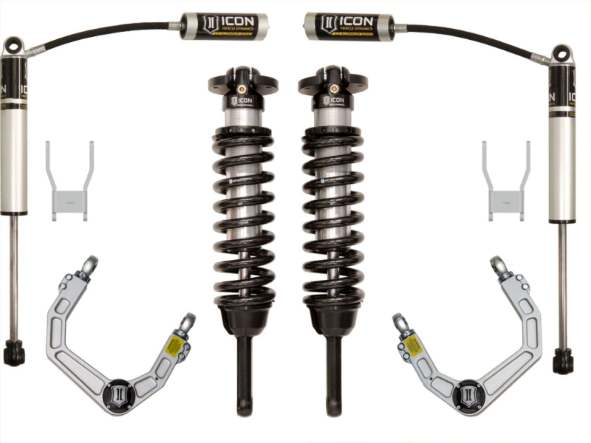 Picture of ICON 05-11 Toyota Hilux 0-3in Stage 3 Suspension System w-Billet Uca