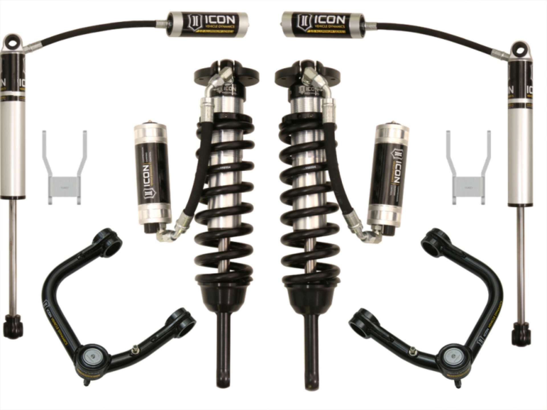 Picture of ICON 05-11 Toyota Hilux 0-3in Stage 5 Suspension System w-Tubular Uca