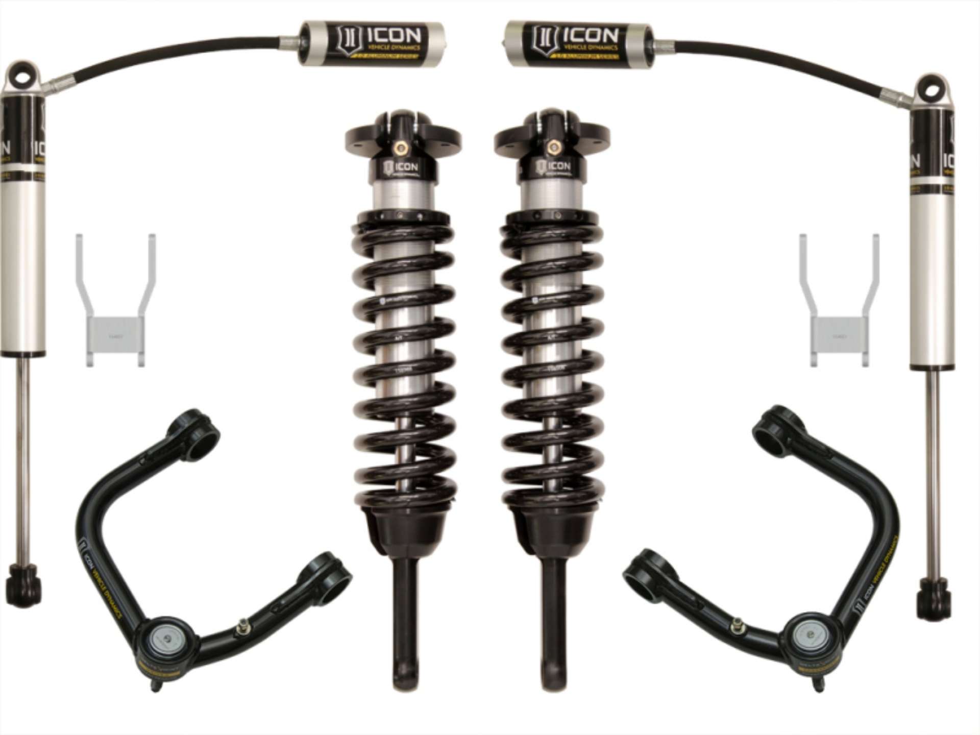 Picture of ICON 05-11 Toyota Hilux 0-3in Stage 3 Suspension System w-Tubular Uca