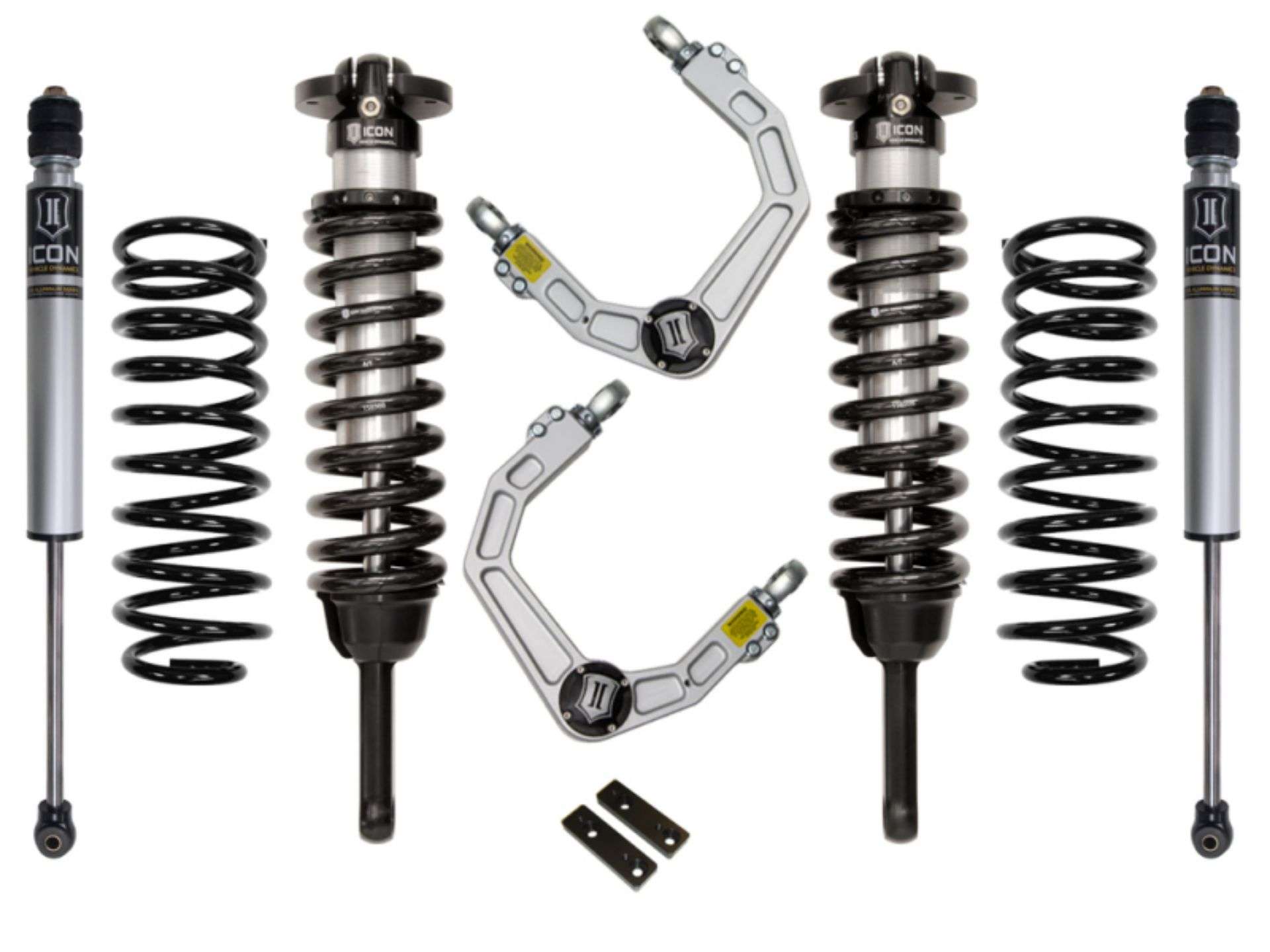 Picture of ICON 03-09 Toyota 4Runner-FJ 0-3-5in Stage 2 Suspension System w-Billet Uca