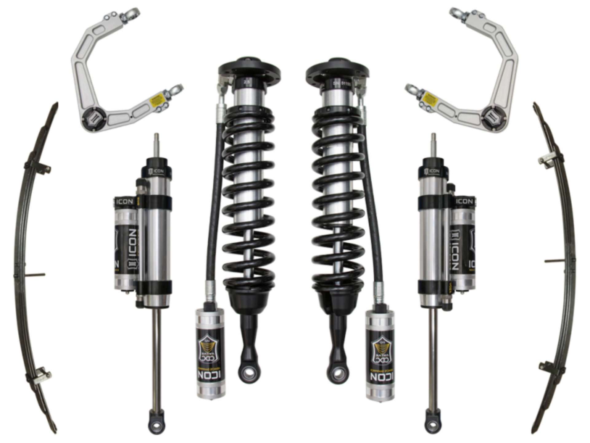 Picture of ICON 2007+ Toyota Tundra 1-3in Stage 7 Suspension System w-Billet Uca