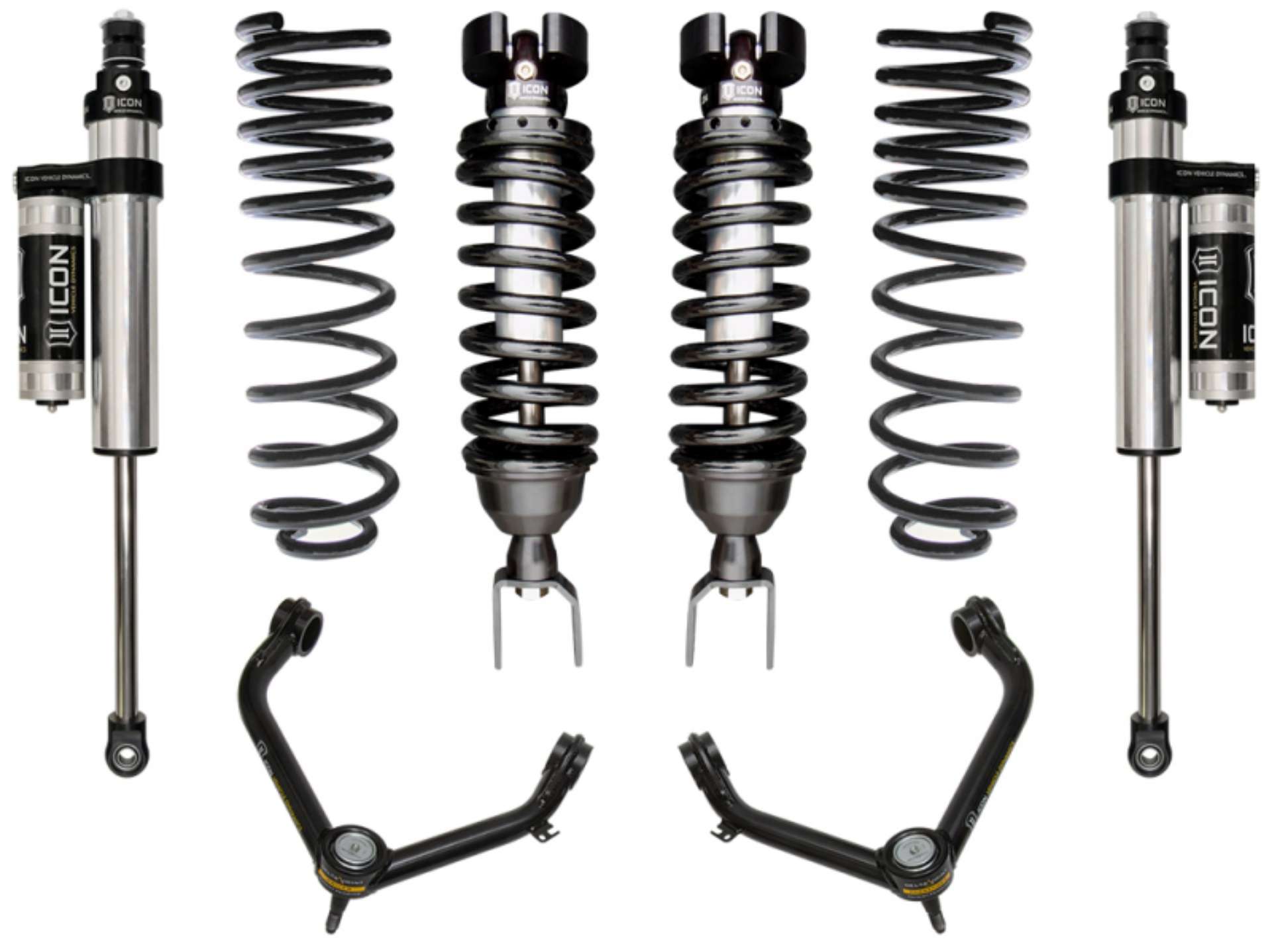 Picture of ICON 2019+ Ram 1500 2-4WD -75-2-5in Stage 4 Suspension System w-Tubular Uca