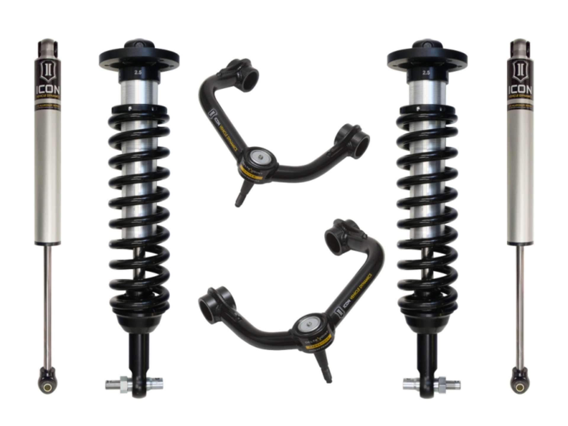 Picture of ICON 2014 Ford F-150 2WD 0-2-63in Stage 2 Suspension System w-Tubular Uca