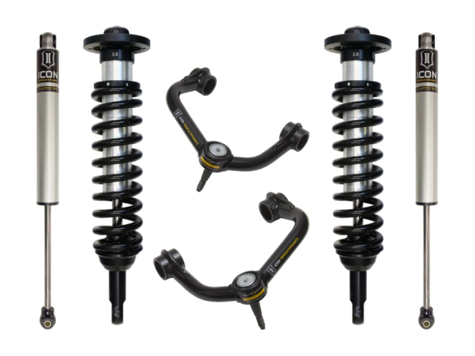 Picture of ICON 09-13 Ford F-150 2WD 0-2-63in Stage 2 Suspension System w-Tubular Uca