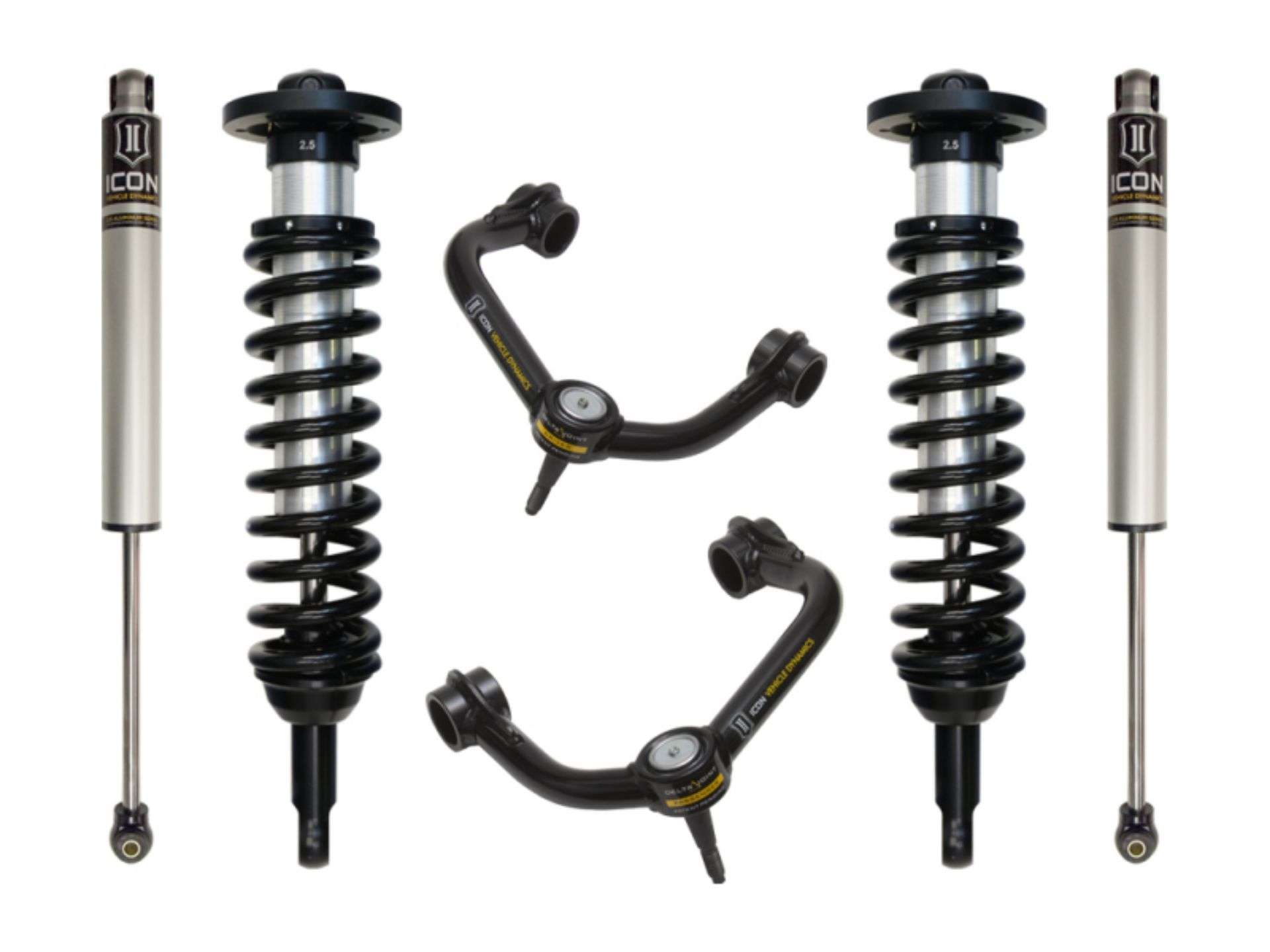 Picture of ICON 04-08 Ford F-150 4WD 0-2-63in Stage 2 Suspension System w-Tubular Uca