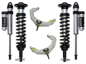 Picture of ICON 2015+ Ford F-150 2WD 0-3in Stage 3 Suspension System w-Billet Uca