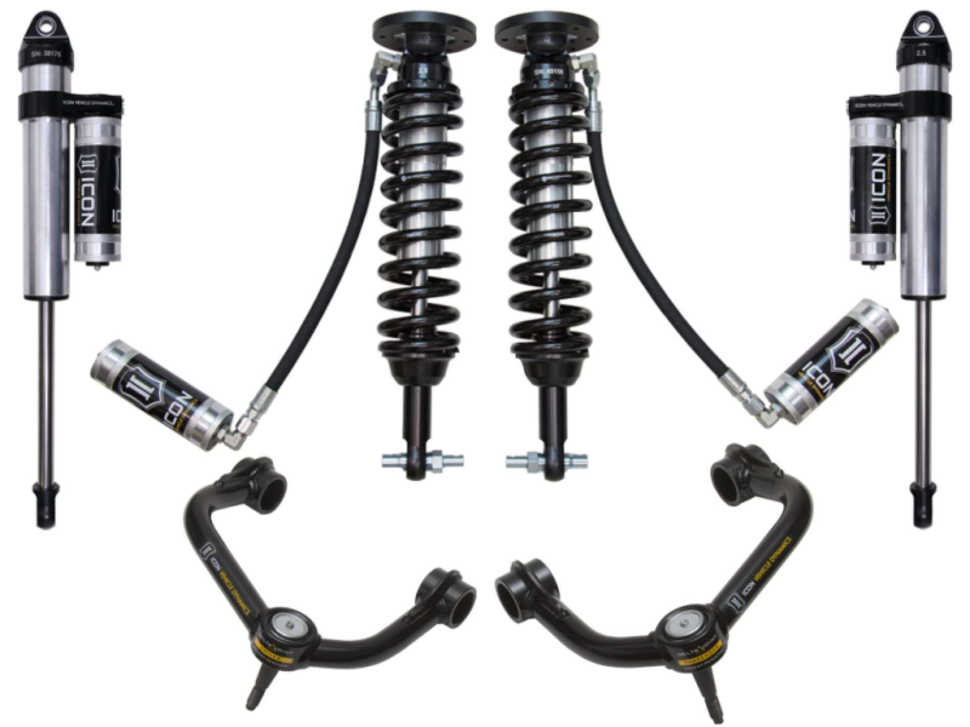 Picture of ICON 2015+ Ford F-150 4WD 2-2-63in Stage 4 Suspension System w-Tubular Uca