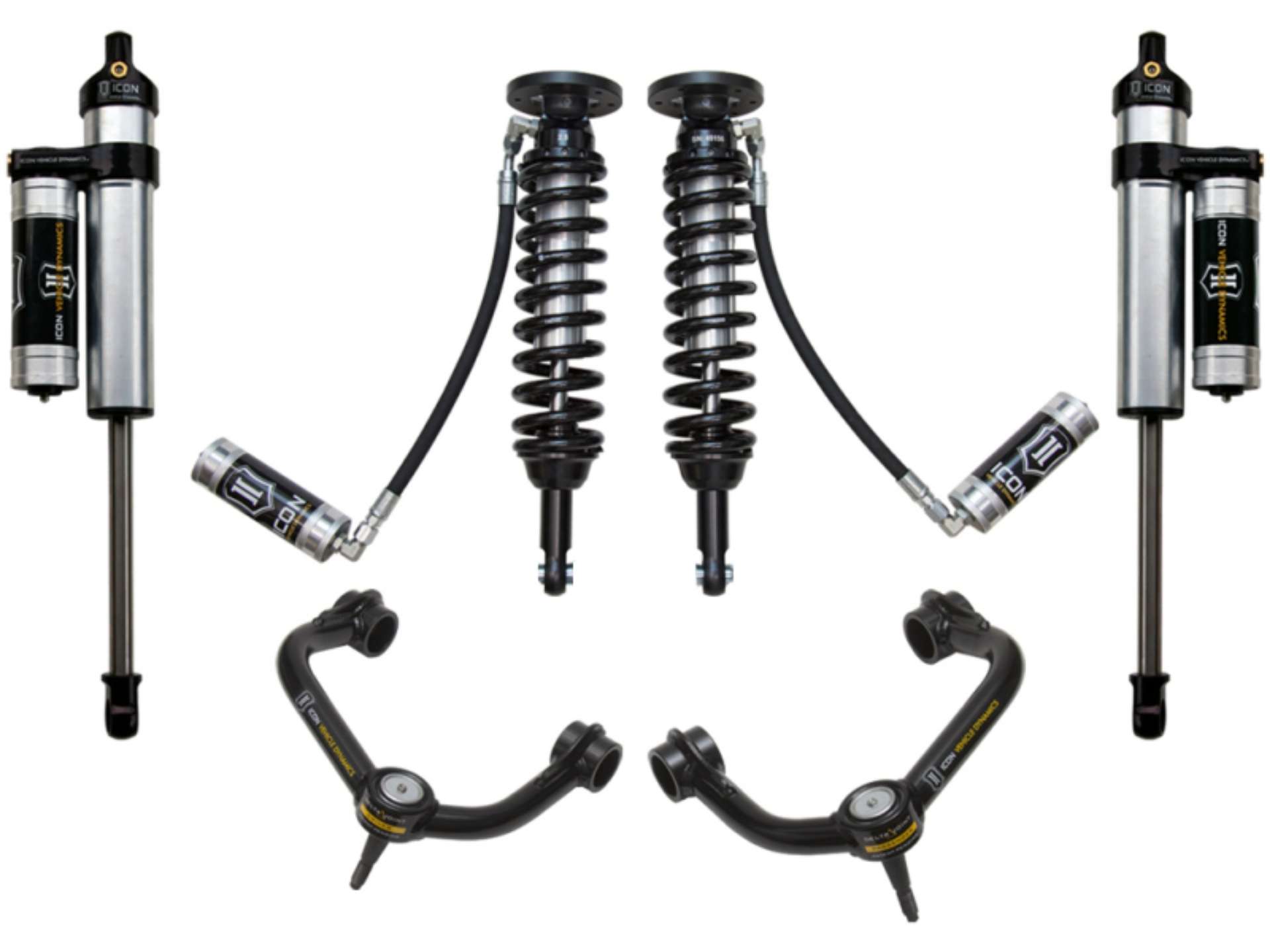 Picture of ICON 09-13 Ford F-150 4WD 1-75-2-63in Stage 4 Suspension System w-Tubular Uca